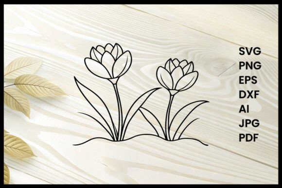 A Fresh Take on Minimalist Embroidery: Evaluating the Crocus Flowers Design