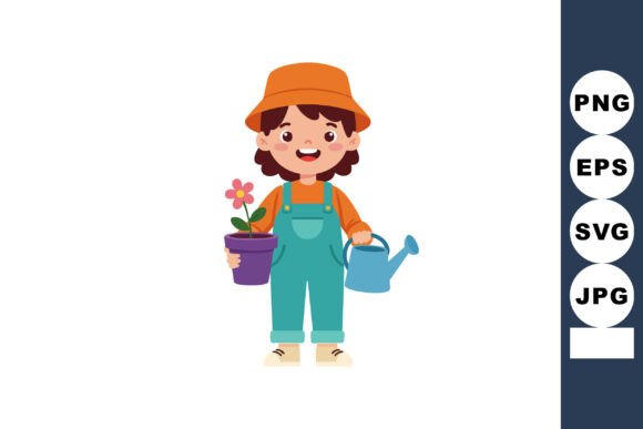 A Springtime Graphics Asset for Gardeners & Educators