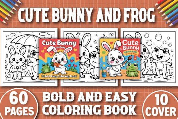 Cute Bunny and Frog Coloring Pages Amp: A Designer's Review