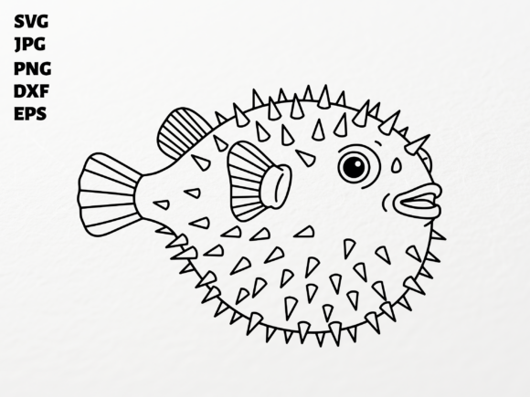 Explore Puffer Fish SVG for Cricut Crafts