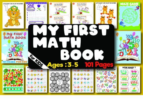 My First Math Book: Ideal Graphics for Teaching Materials