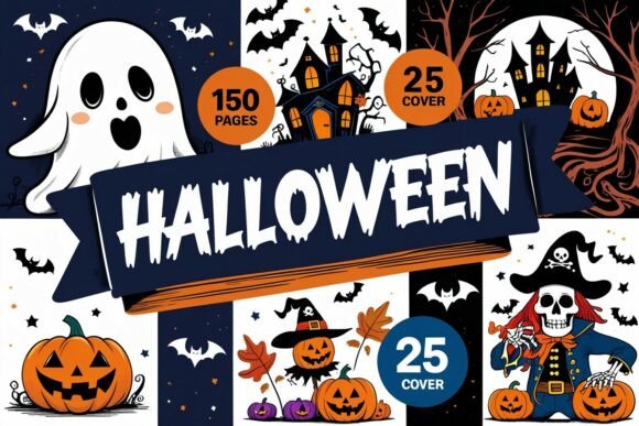 My Review of the Cute Halloween Illustrations Bundle for Digital Product Creators