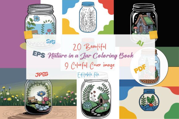 Nature in a Jar: Graphics for Editorial Mood